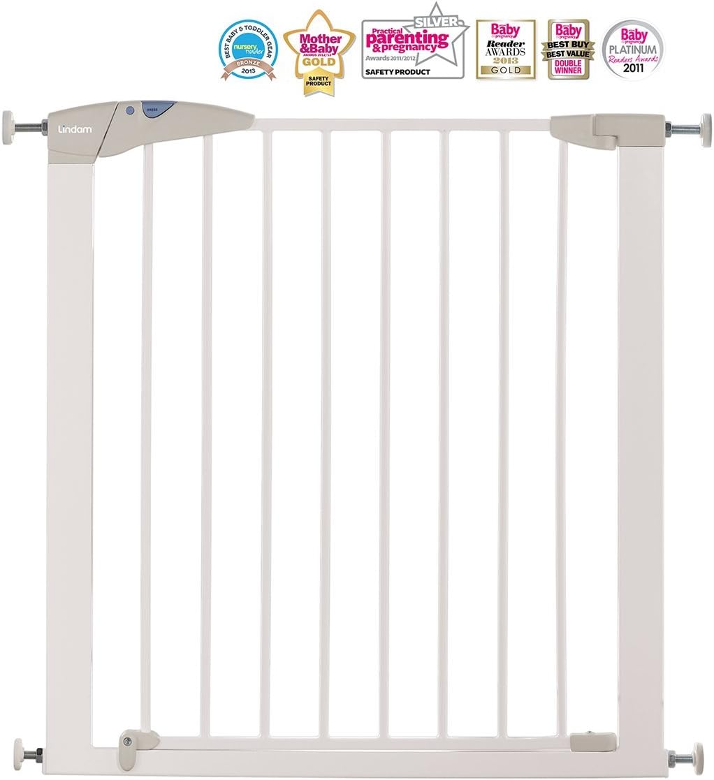 Lindam Sure Shut Axis Pressure Fit Safety Gate 82 - 89 cm