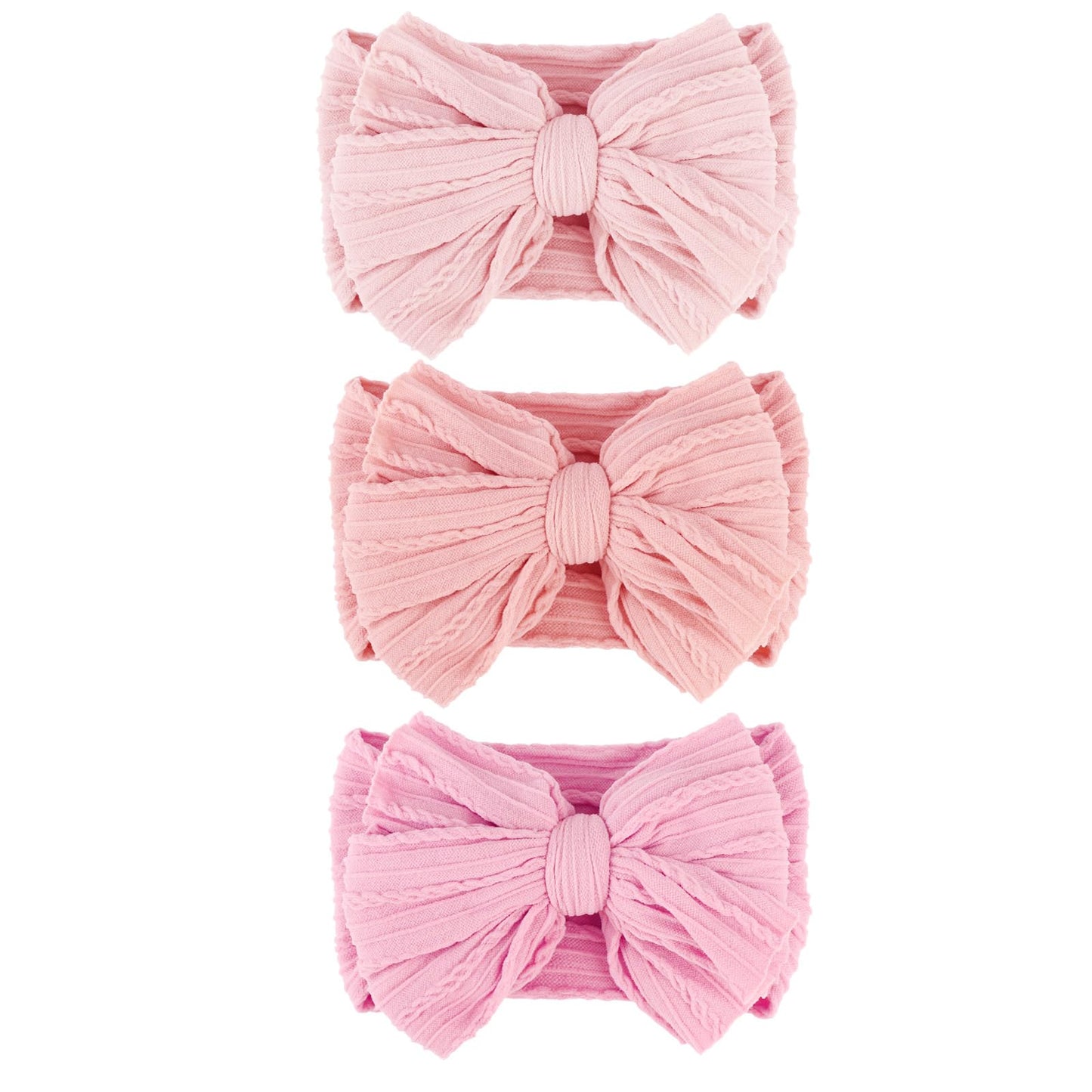 AQOKKA Baby Flower Headbands Nylon Baby Girl Headbands Newborn Hairbands Toddler Hair Accessories for Girls Infant Kids