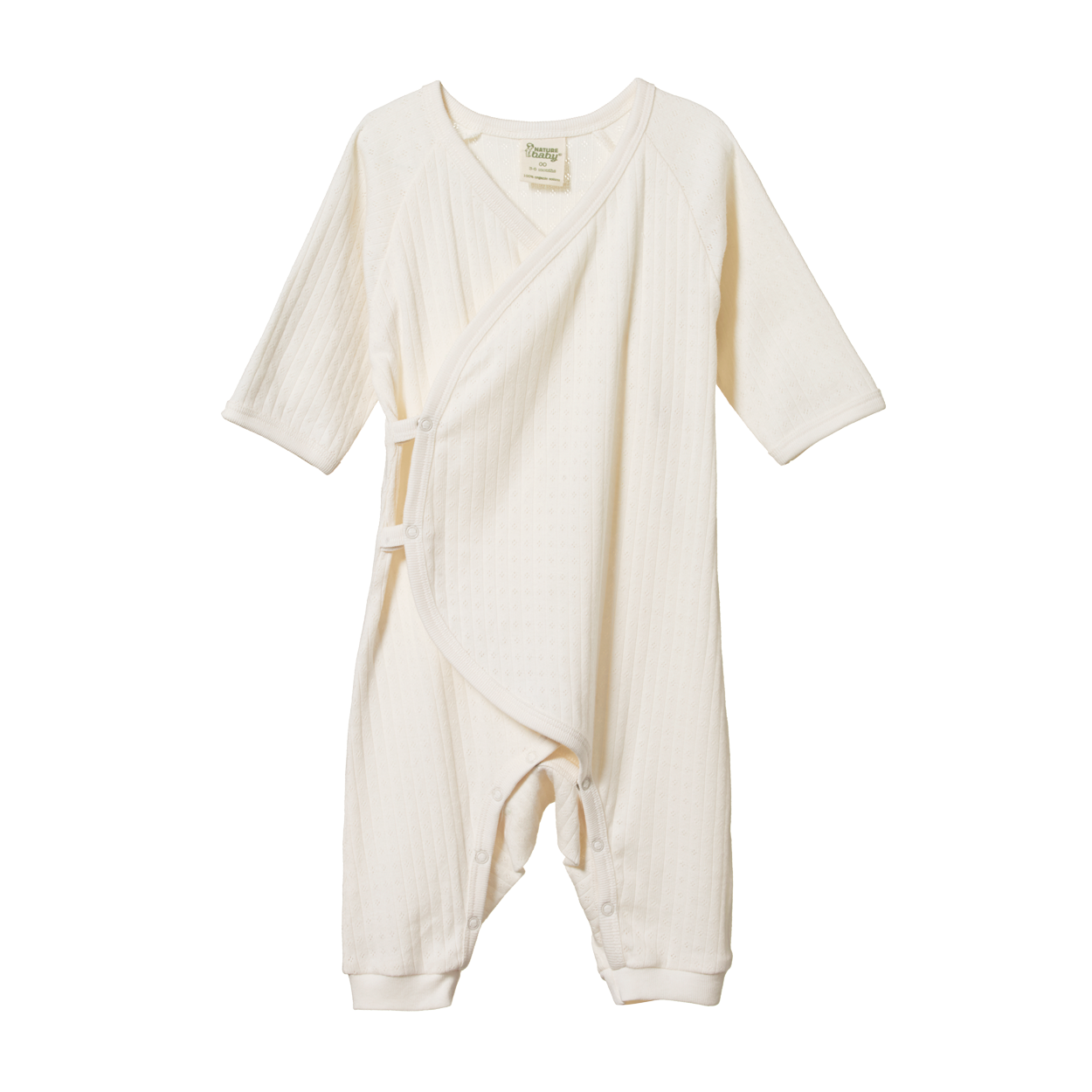 Pointelle Kimono Stretch and Grow