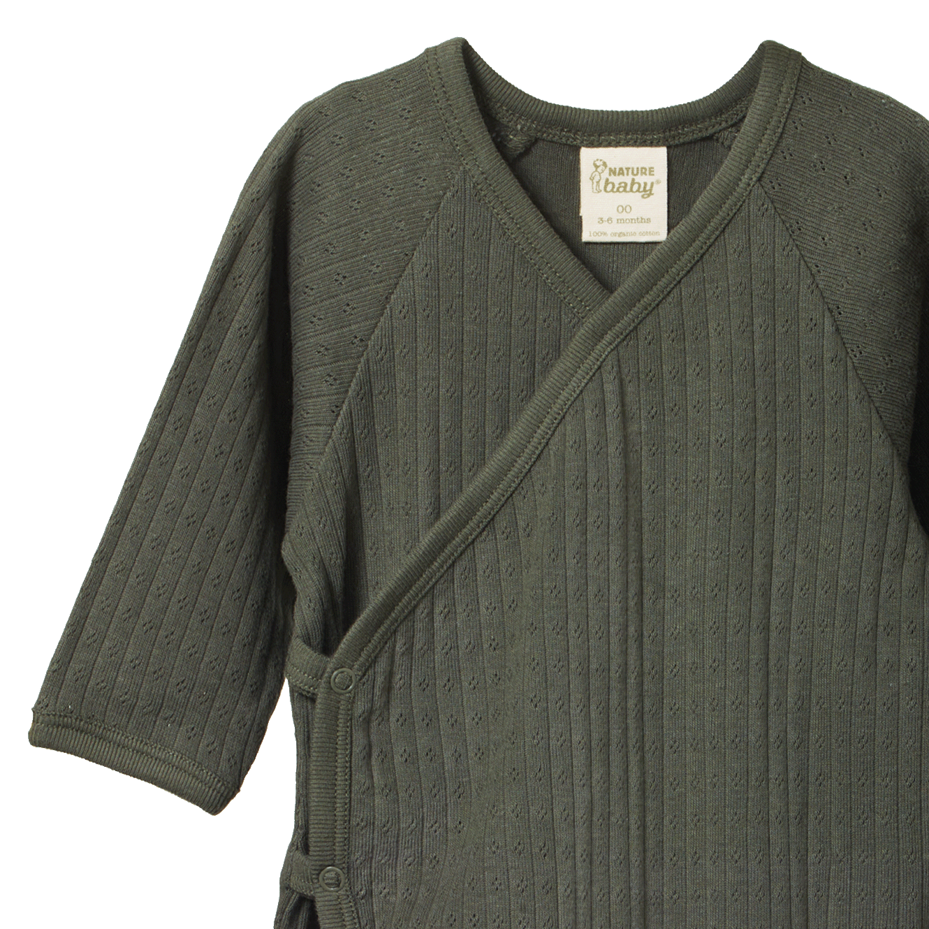Pointelle Kimono Stretch and Grow