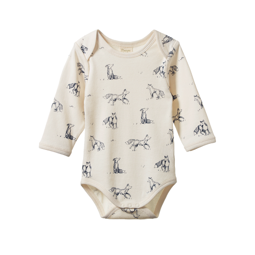 Cotton Long Sleeve Bodysuit