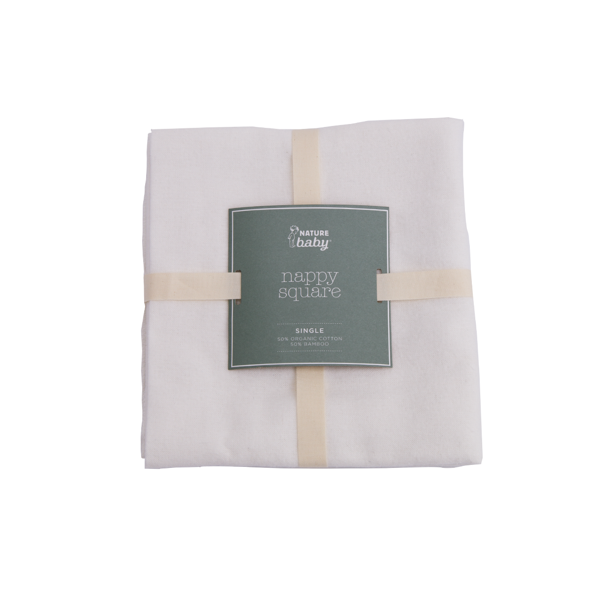 Cotton and Bamboo Nappy Squares - 6 Pack