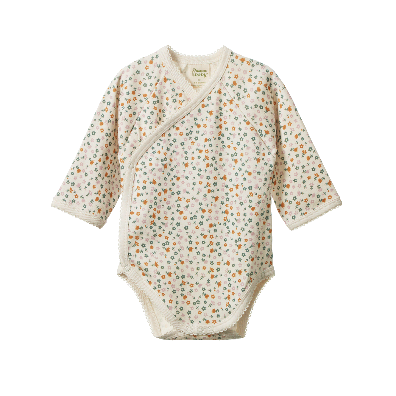 Long Sleeve Kimono Bodysuit