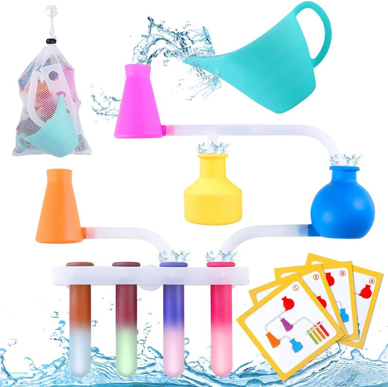 Baby Bath Toy Kids Science Lab Shower Water Toys