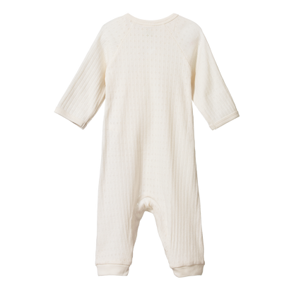 Pointelle Henley Sleep Suit