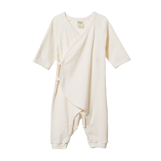 Pointelle Kimono Stretch and Grow