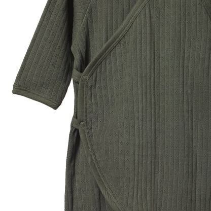 Pointelle Kimono Stretch and Grow