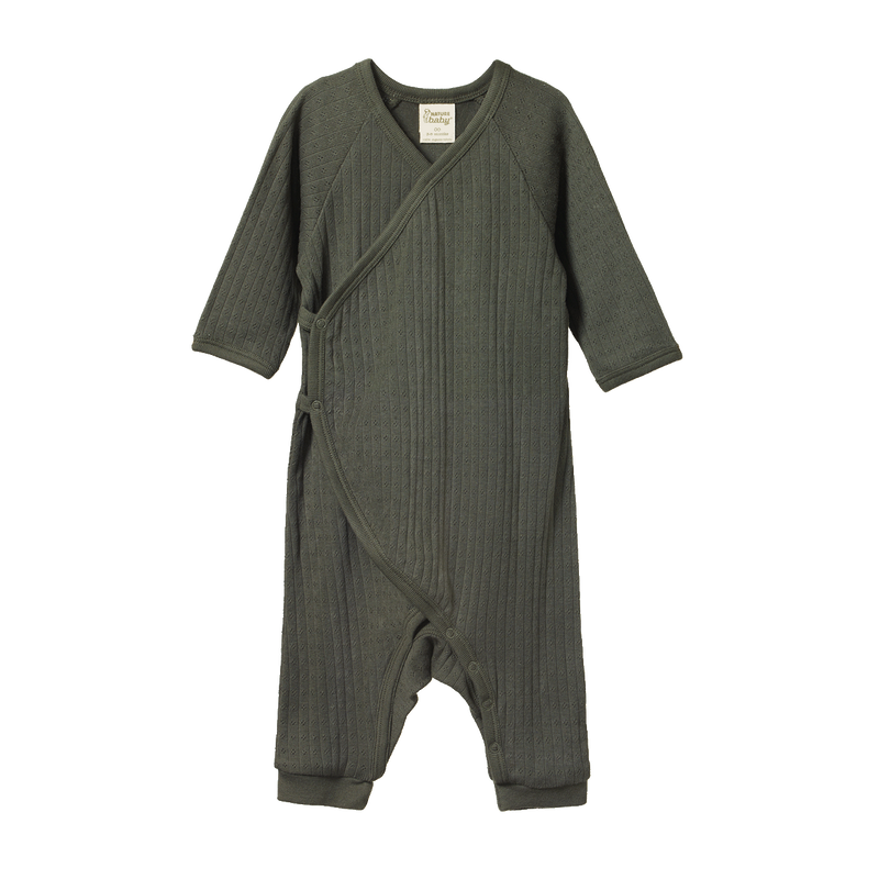 Pointelle Kimono Stretch and Grow