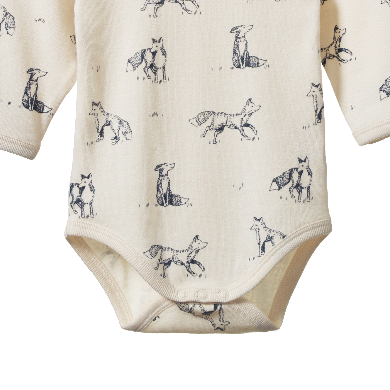 Cotton Long Sleeve Bodysuit