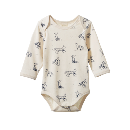 Cotton Long Sleeve Bodysuit