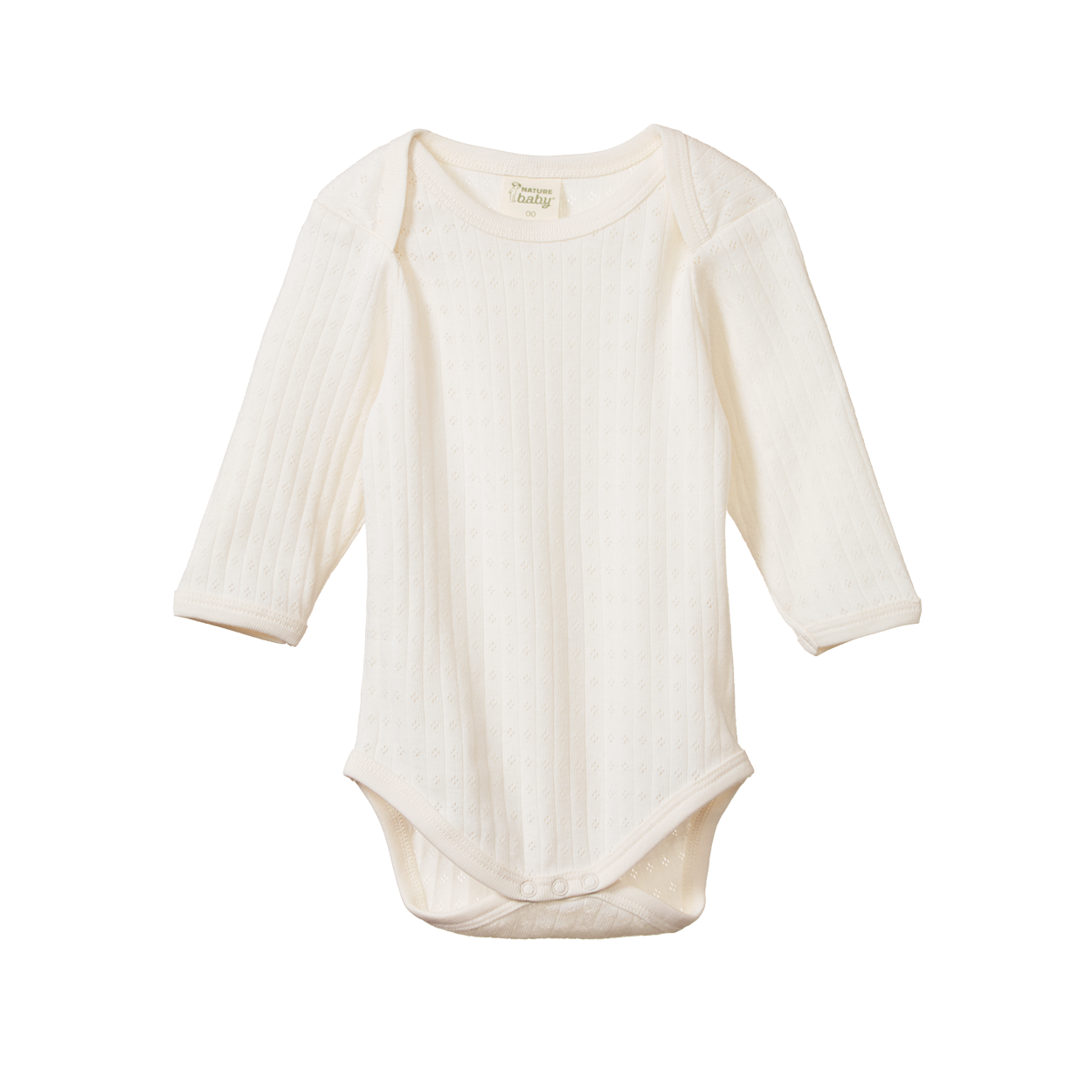 Pointelle Long Sleeve Bodysuit