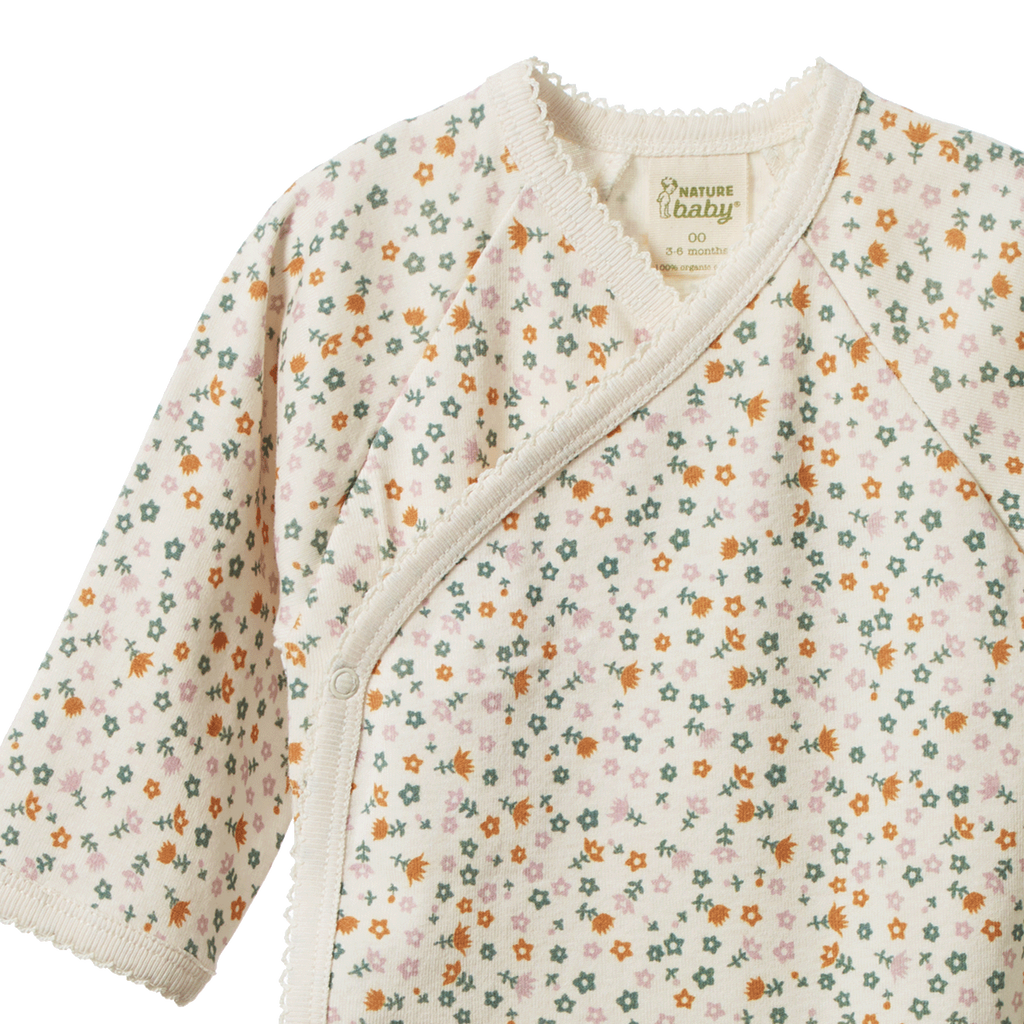 Long Sleeve Kimono Bodysuit