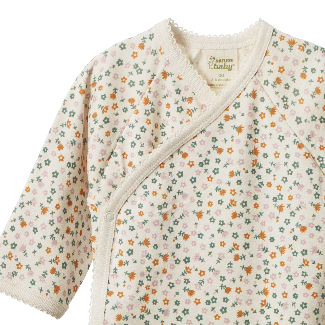 Long Sleeve Kimono Bodysuit