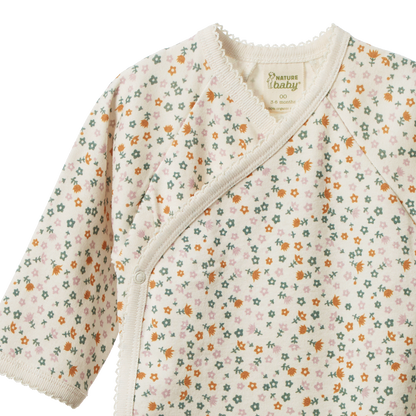 Long Sleeve Kimono Bodysuit