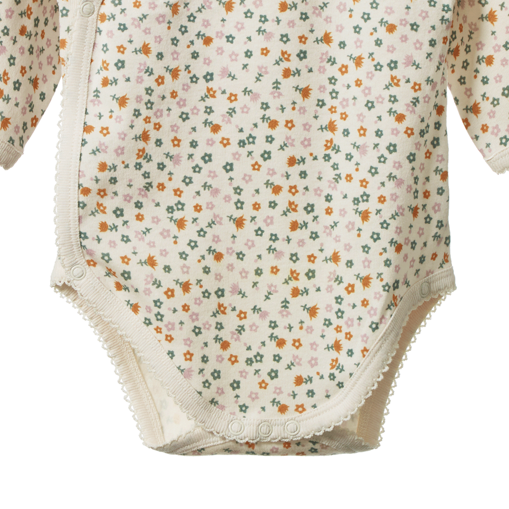 Long Sleeve Kimono Bodysuit